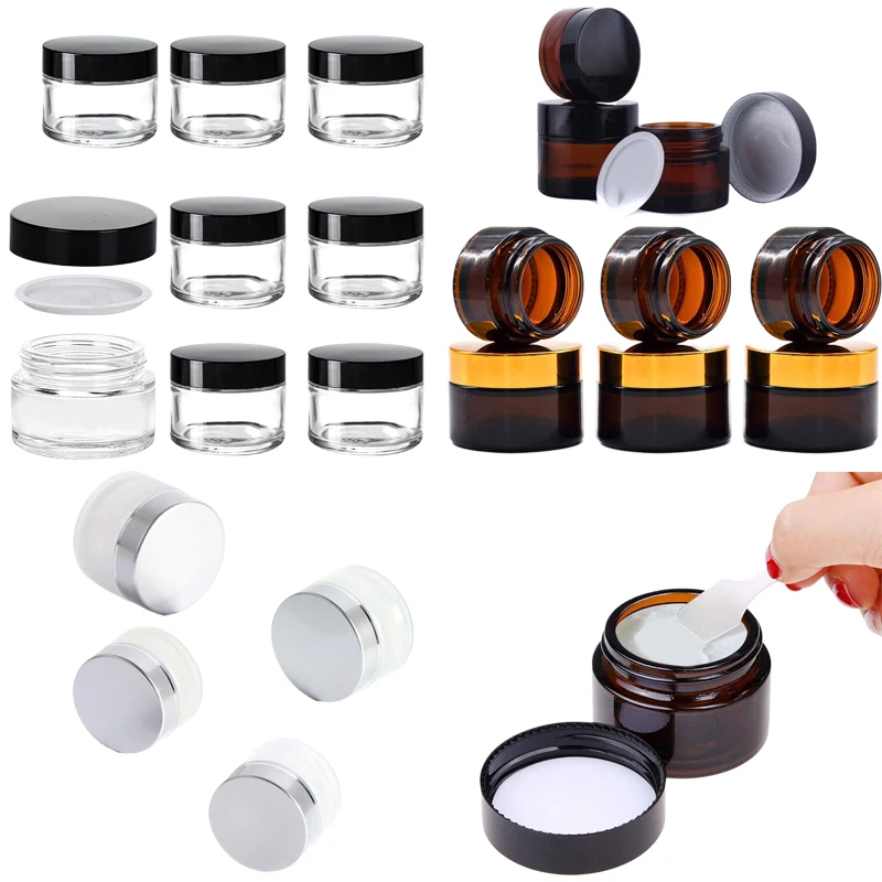 Candle Making Glass Jars - 5 шт. 5 г-100 г мини