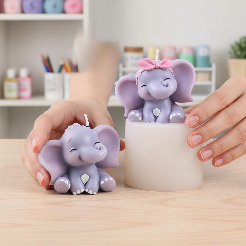 Candle Making Moulds - Милая 3D-форма для свечей в виде