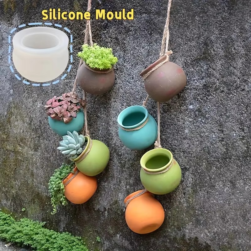 Candle Making Moulds - Силиконовые формы для цветочных горшков, формы