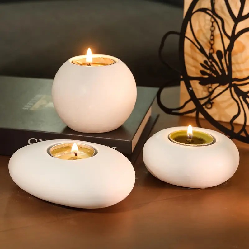 Candle Making Moulds - Подсвечник для чайной свечи, силиконовая форма