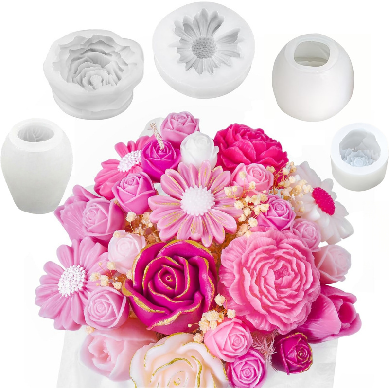 Candle Making Party - Набор из 5 форм для свечей