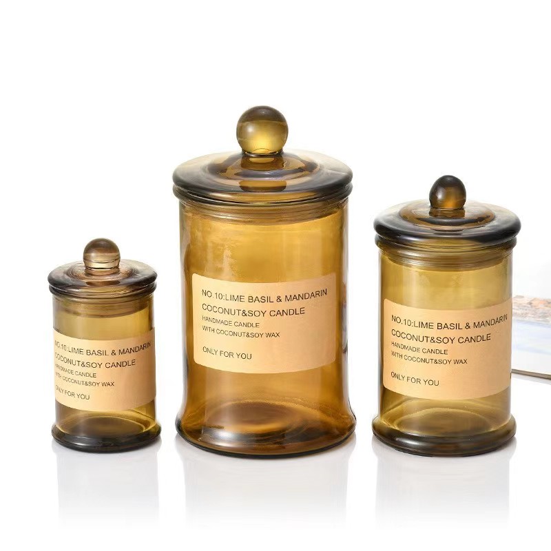 Candle Making Glass Jars - Стеклянная крышка для свечи, стеклянная крышка