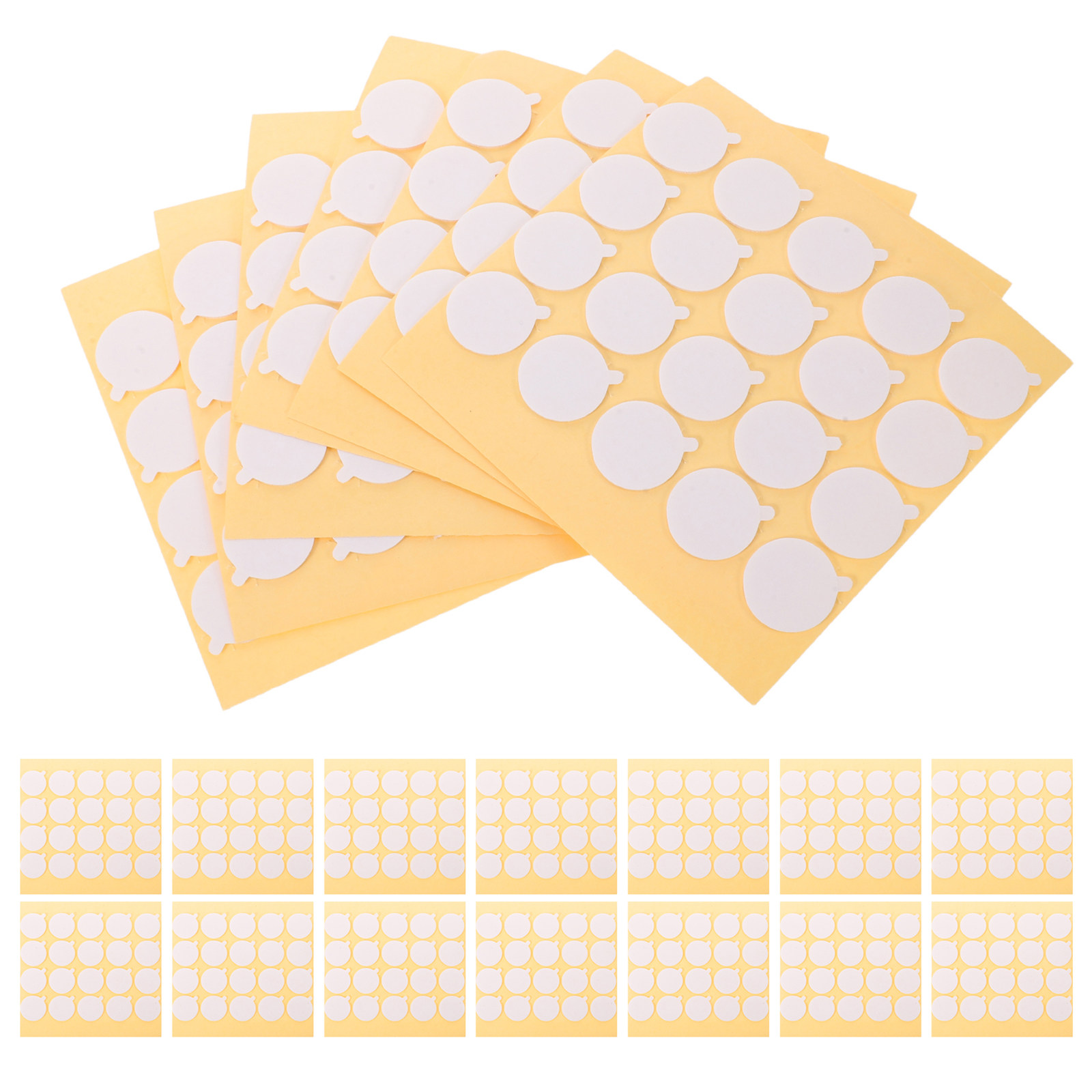 Adhesive Dot Wick - 800 шт. круглых клейких наклеек для