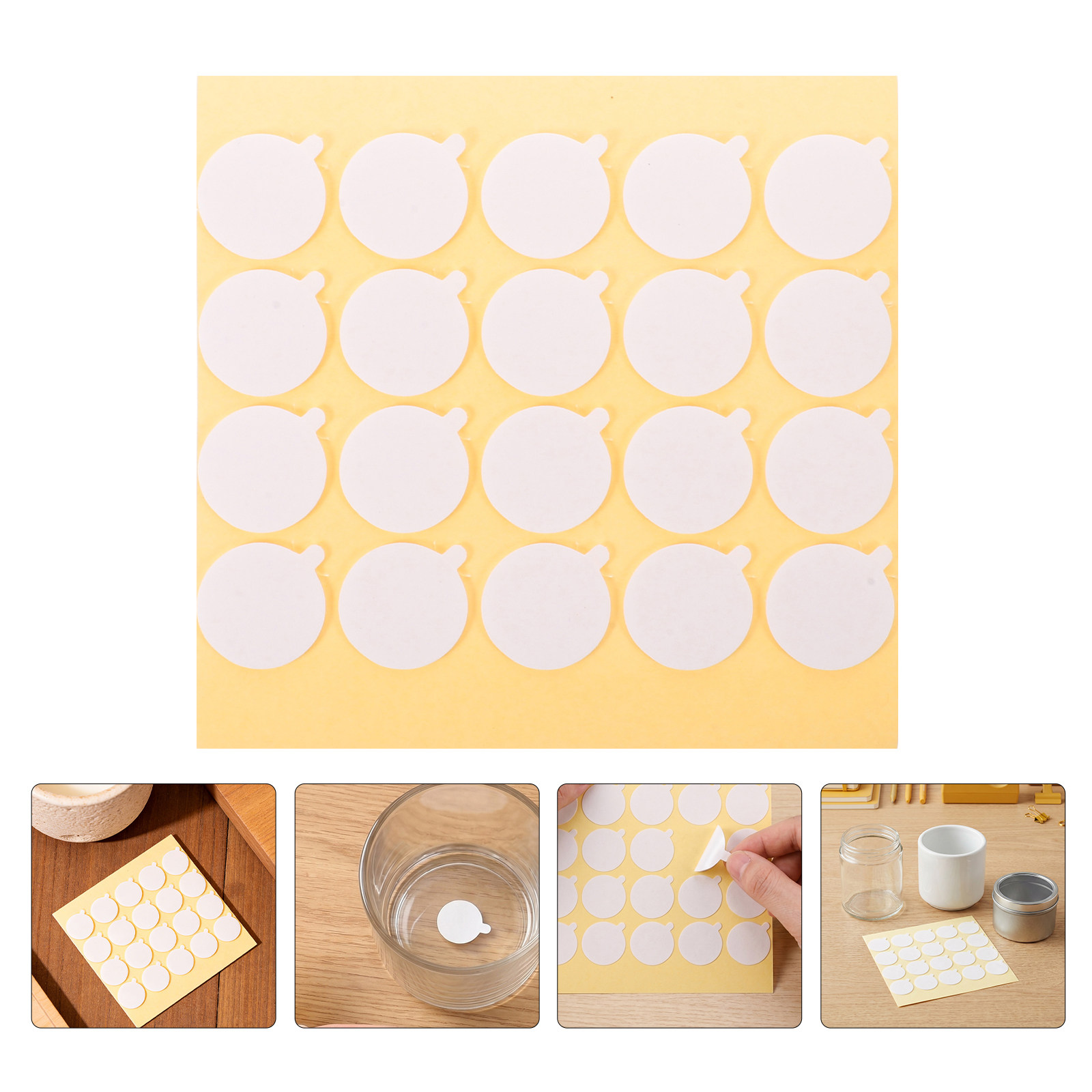 Adhesive Dot Wick - 800 шт. термостойких двусторонних клейких точечных