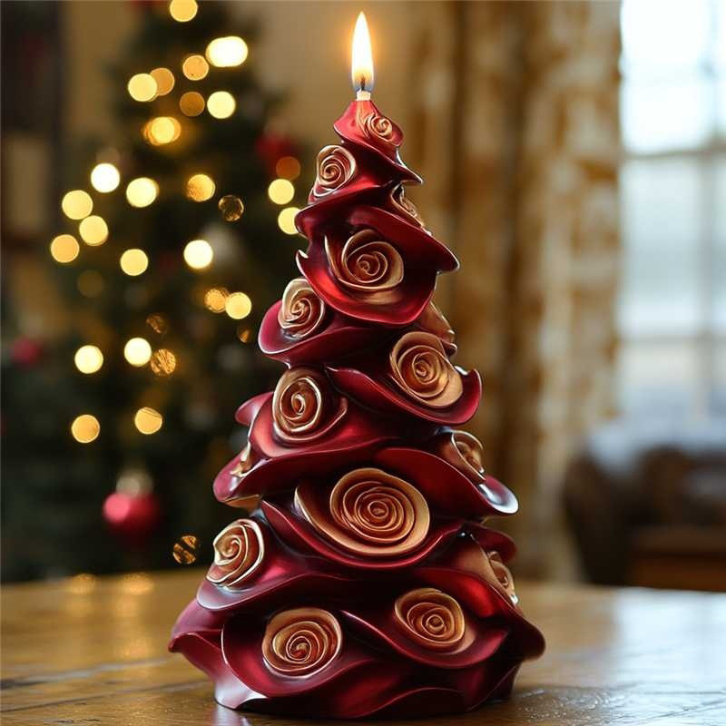 Candle Making Party - 3D Рождественская елка, свеча, силиконовая форма,