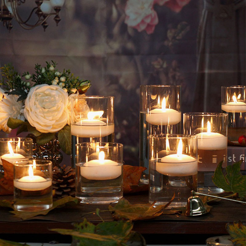 Цилиндрический стеклянный стак – обзор и цена Candle Making Glass Jars