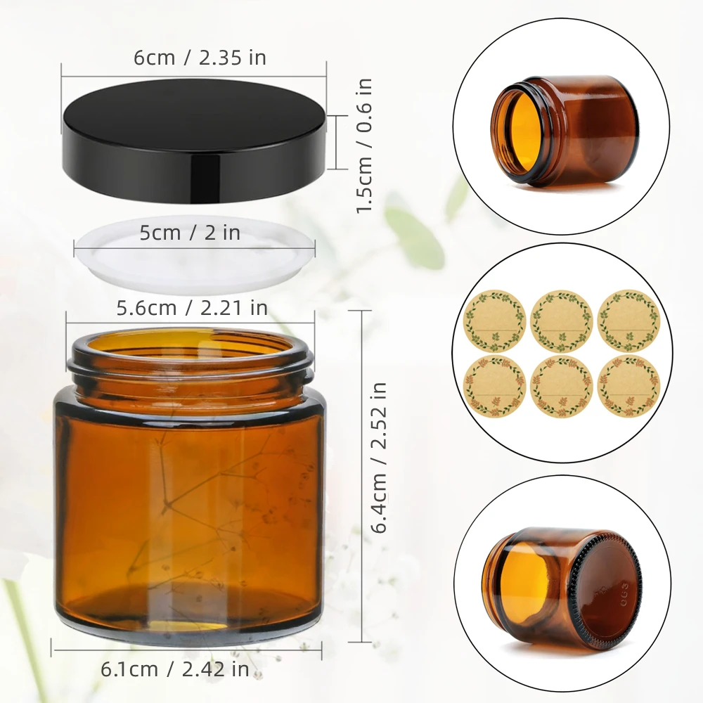 Стеклянные банки для свечей, 4 – обзор и цена Candle Making Glass Jars