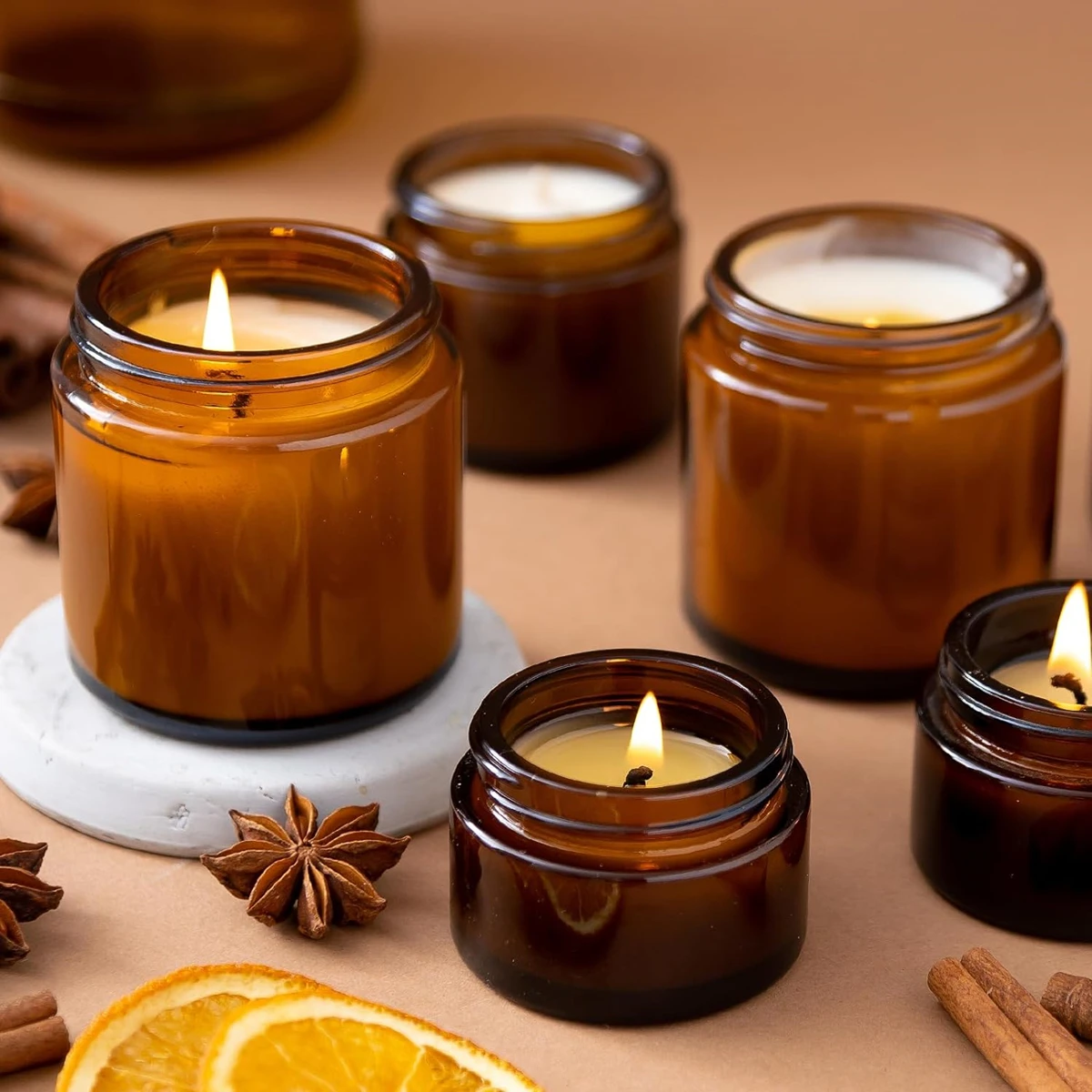 Стеклянные банки для свечей, 4 – обзор и цена Candle Making Glass Jars