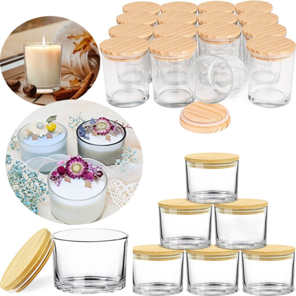 Прозрачные стеклянные банки дл – обзор и цена Candle Making Glass Jars