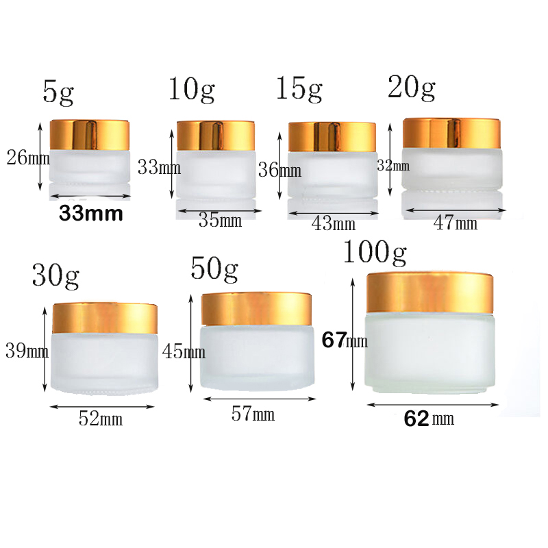 5 шт. 5 г-100 г мини янтарные  – обзор и цена Candle Making Glass Jars