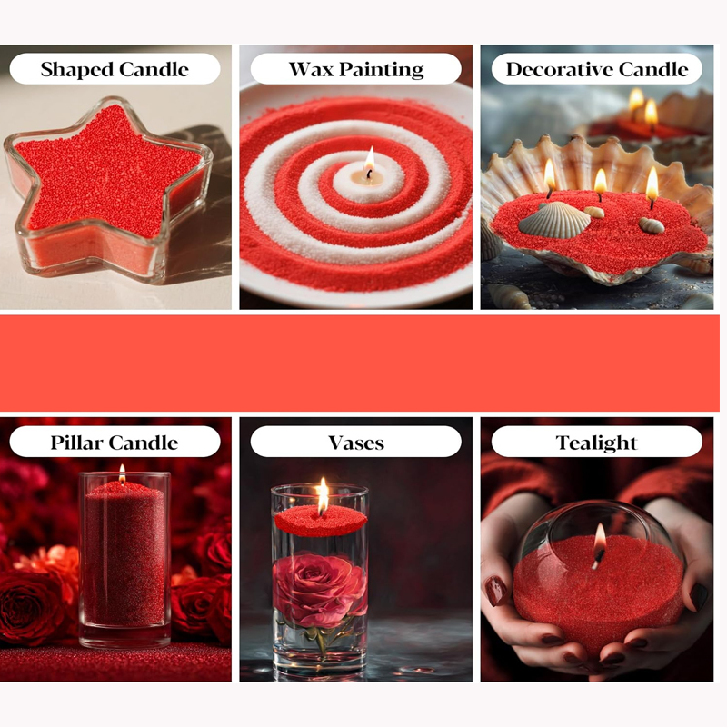 100 г зеленых, белых, красных  – обзор и цена Candle Making Party