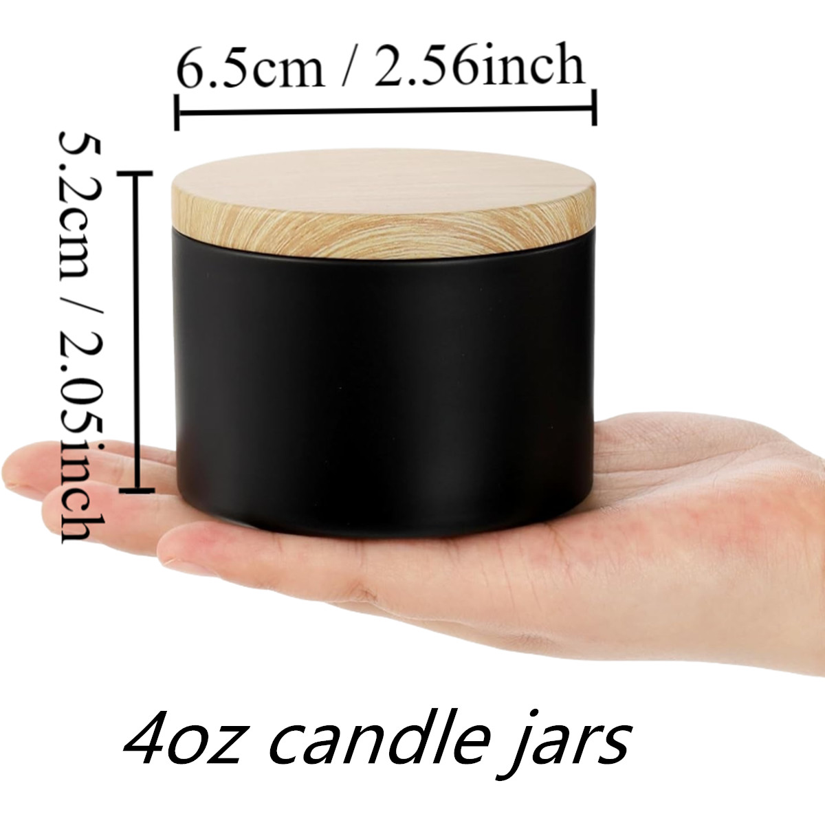 12 шт. 4 унции банки для свече – обзор и цена Candle Making Glass Jars
