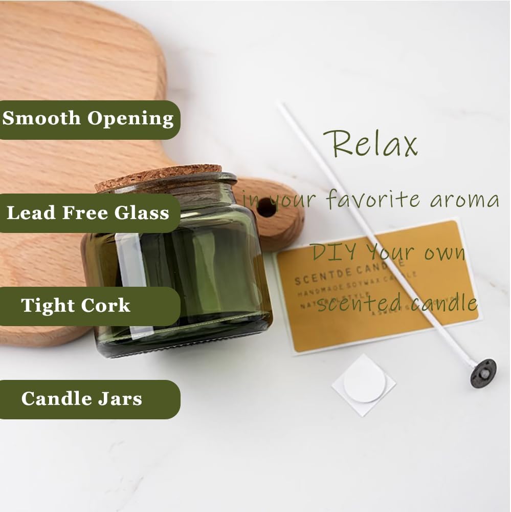 Маленькие стеклянные бутылки 1 – обзор и цена Candle Making Glass Jars