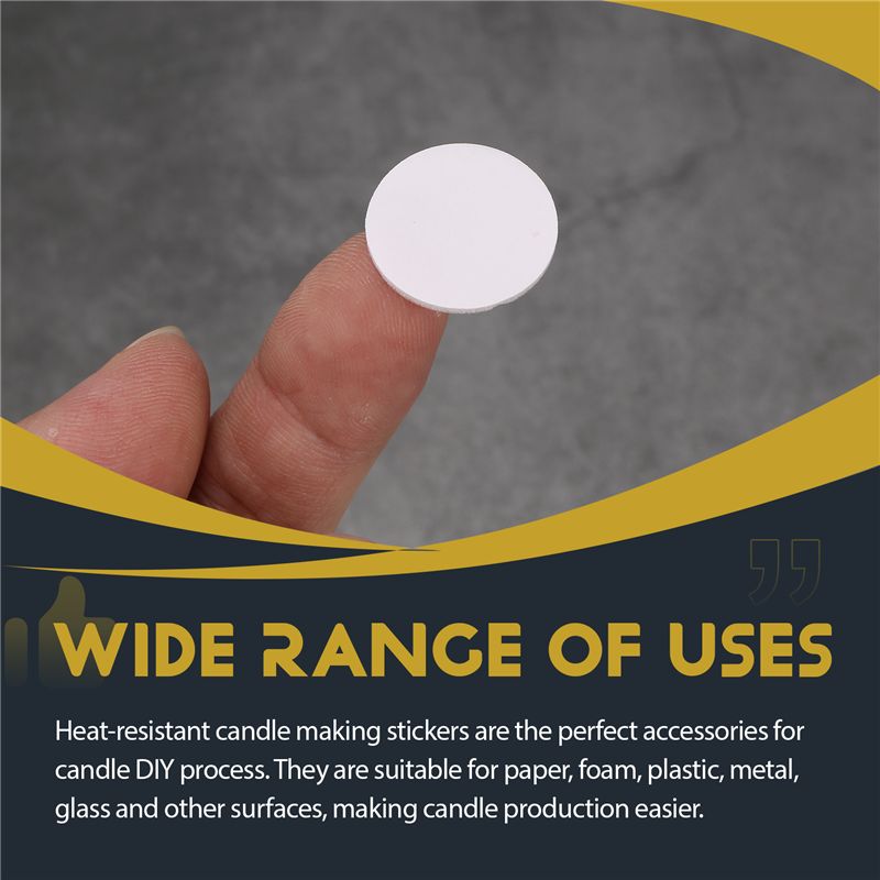 800 шт. наклеек для фитилей св – обзор и цена Adhesive Dot Wick
