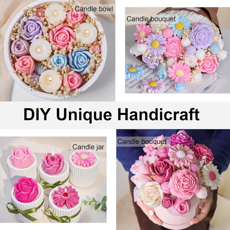 Набор из 5 форм для свечей в в – обзор и цена Candle Making Party