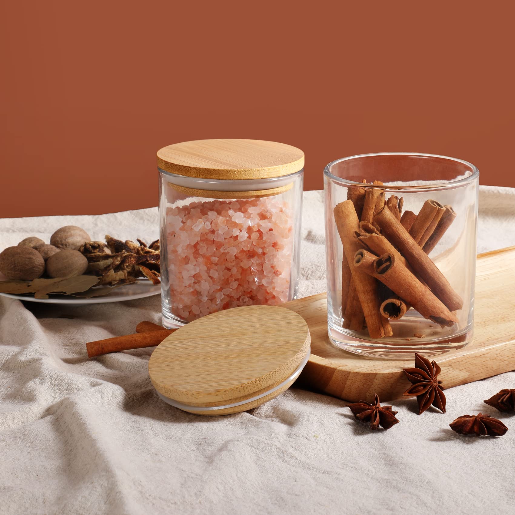 6 упаковок банок для свечей с  – обзор и цена Candle Making Glass Jars