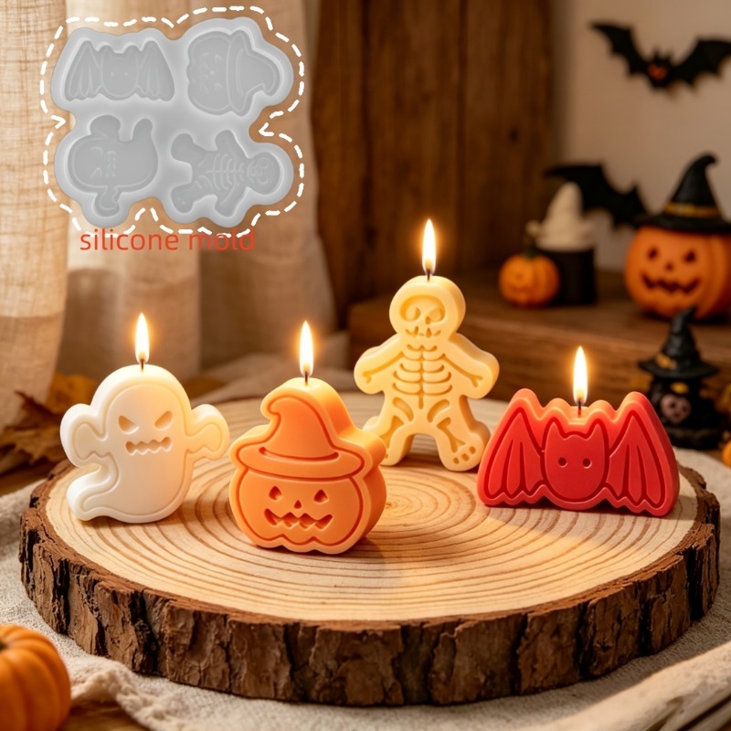 Набор силиконовых форм с 4 пол – обзор и цена Candle Making Moulds