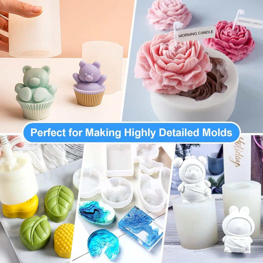 Набор для изготовления силикон – обзор и цена Candle Making Moulds