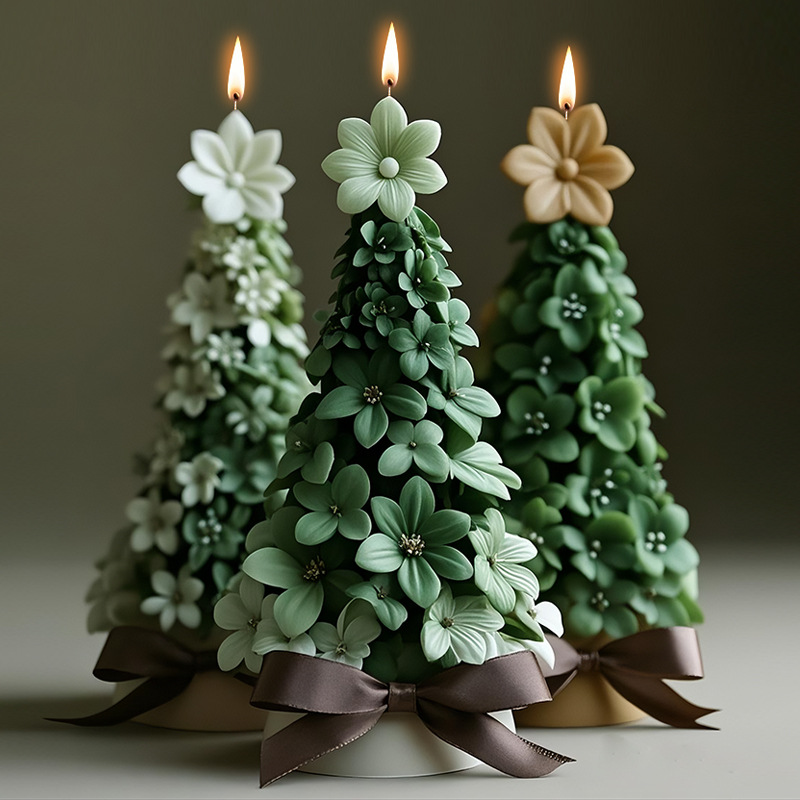 3D Рождественская елка, свеча, – обзор и цена Candle Making Party